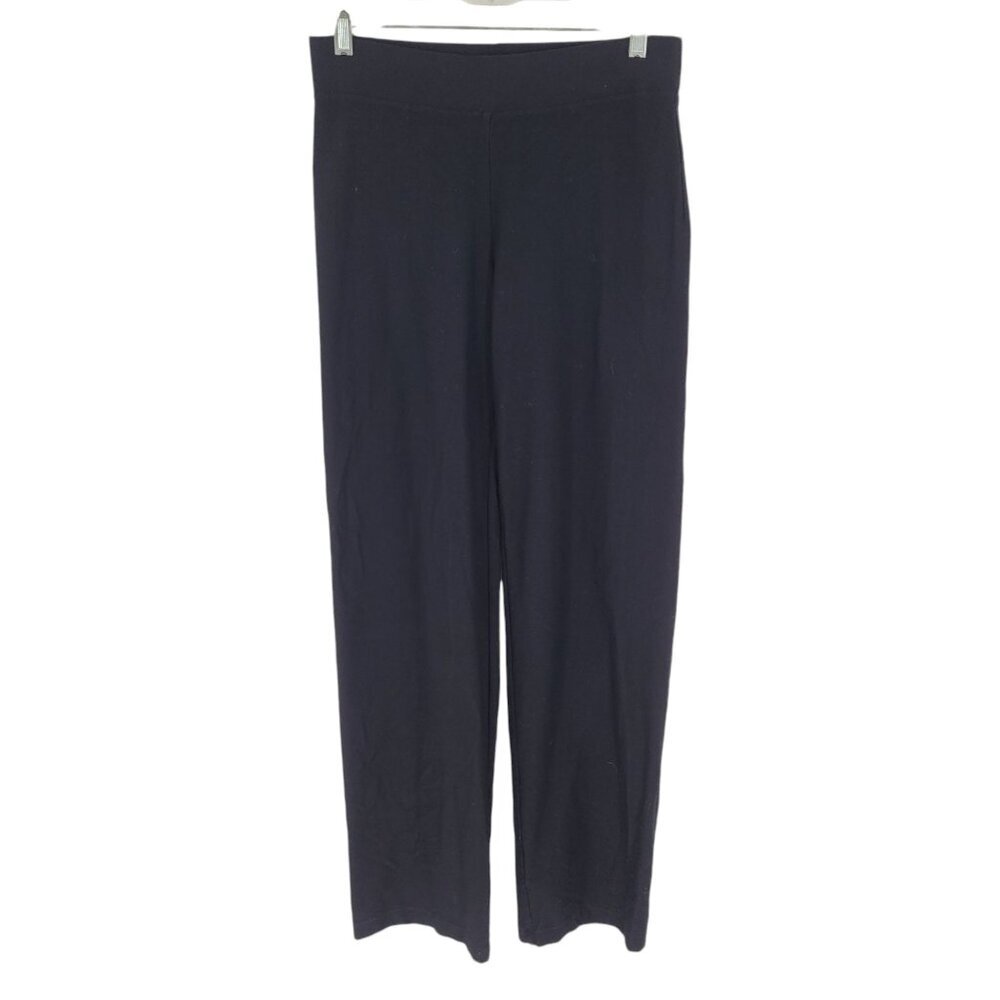 Eileen fisher xs small black pull on business casual pants P0375M Made in USA